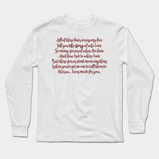 The Story Long Sleeve T-Shirt